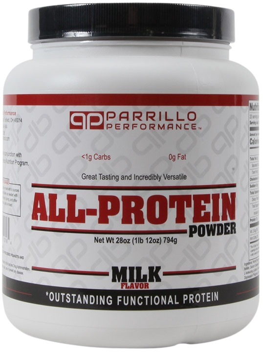 
                  
                    All-Protein Powder – Milk Flavor
                  
                