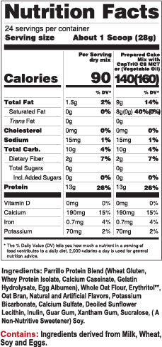 
                  
                    HI-Protein Cake & Cupcake Mix™ – Vanilla
                  
                