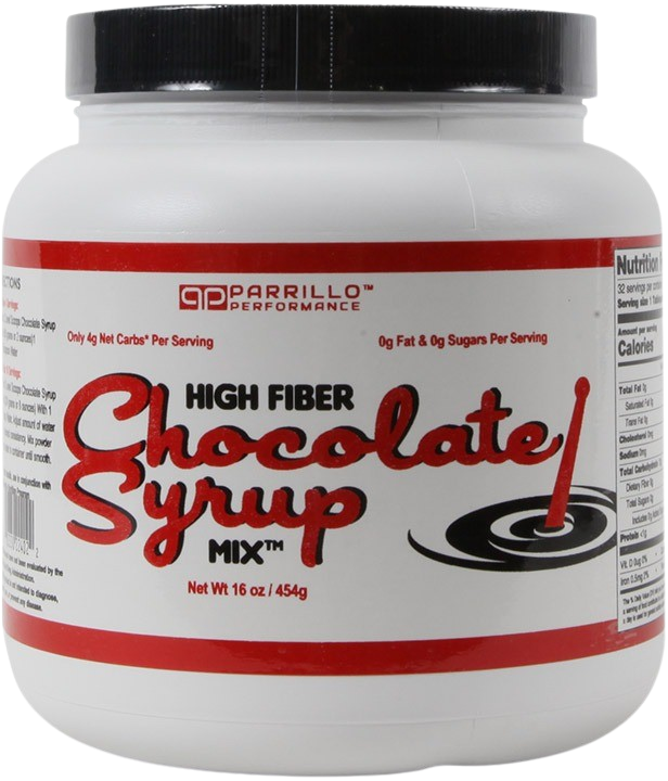 High Fiber Chocolate Syrup Mix™ – Parrillo Performance
