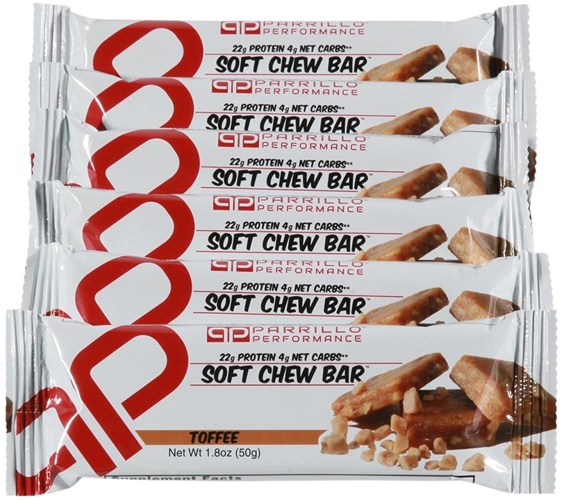 
                  
                    High Protein High Fiber Soft Chew Bar™ – Toffee
                  
                
